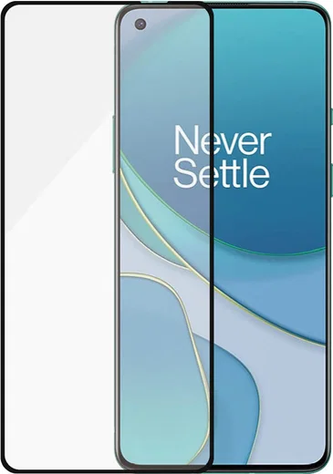 PanzerGlass OnePlus 9 Screen Protector Antibacterieel Zwart afbeelding 4