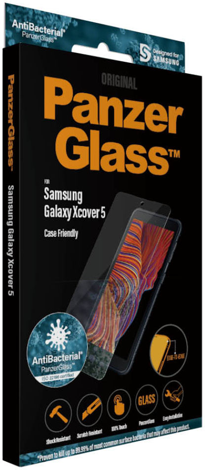 PanzerGlass Samsung Galaxy Xcover 5 Screen Protector Antibacterieel afbeelding 8
