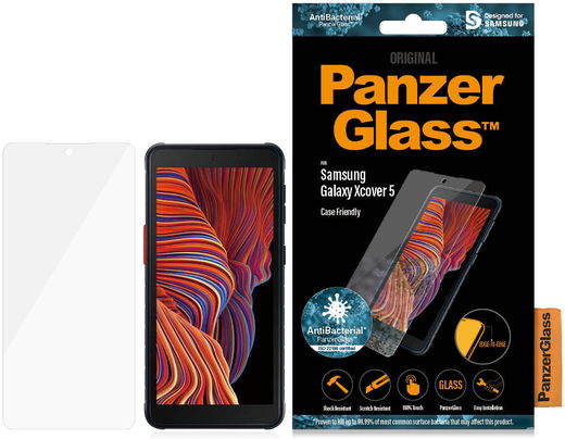 PanzerGlass Samsung Galaxy Xcover 5 Screen Protector Antibacterieel afbeelding 3