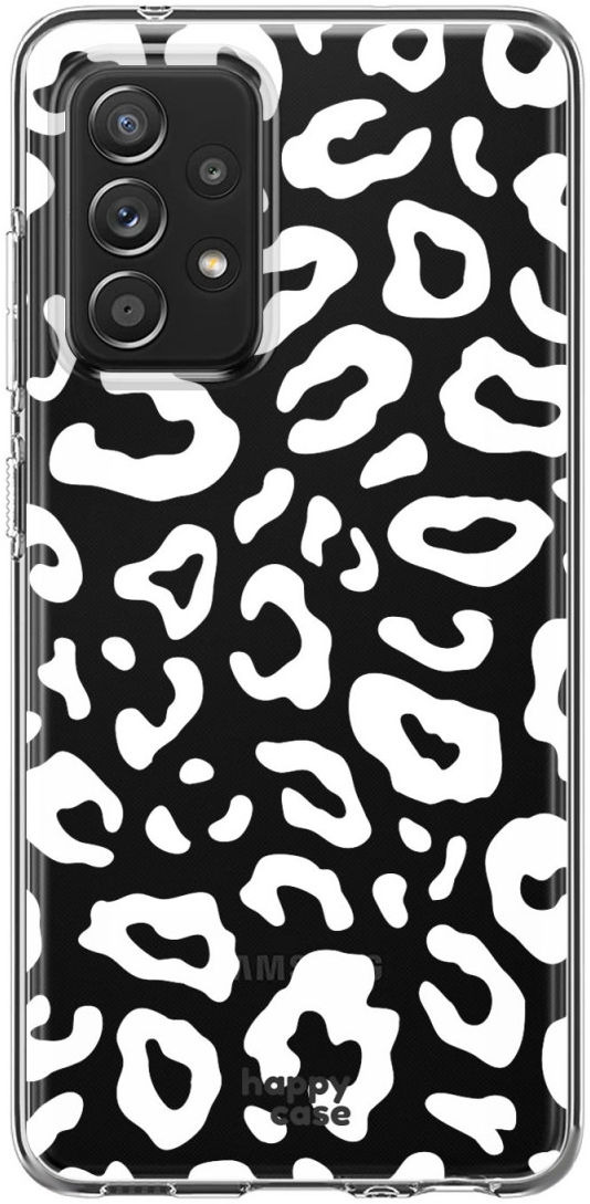 HappyCase Samsung Galaxy A52 / A52S Hoesje Flexibel TPU Luipaard afbeelding 10