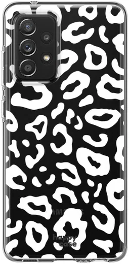 HappyCase Samsung Galaxy A52 / A52S Hoesje Flexibel TPU Luipaard afbeelding 10