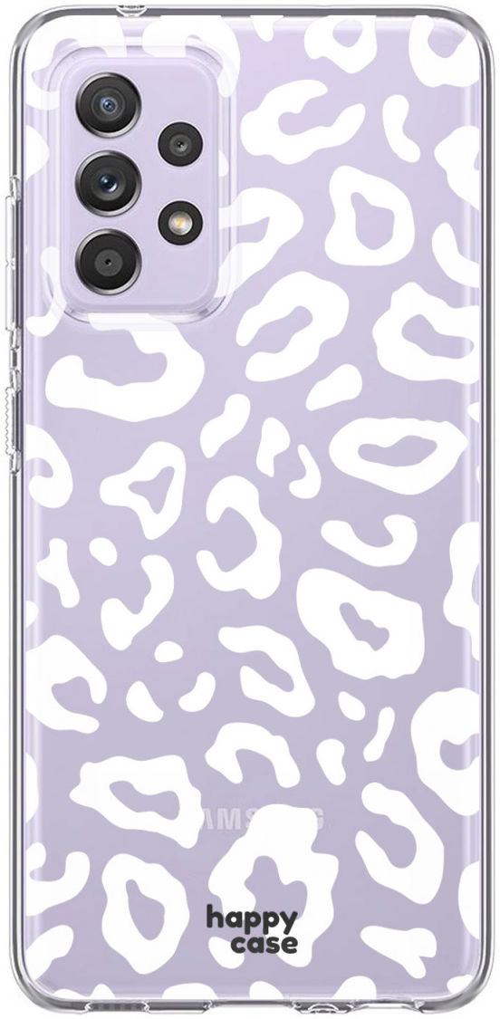 HappyCase Samsung Galaxy A52 / A52S Hoesje Flexibel TPU Luipaard afbeelding 14