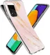 HappyCase Samsung Galaxy A52 / A52S Hoesje Flexibel TPU Pink Marmer afbeelding 9