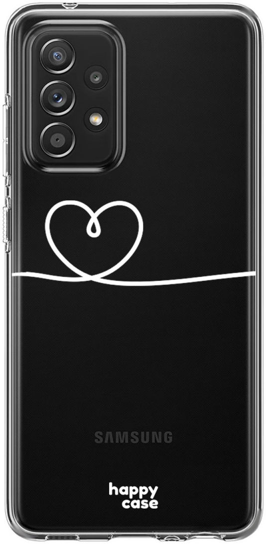 HappyCase Samsung Galaxy A52 / A52S Hoesje Flexibel TPU Hartje afbeelding 7