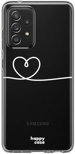 HappyCase Samsung Galaxy A52 / A52S Hoesje Flexibel TPU Hartje afbeelding 7
