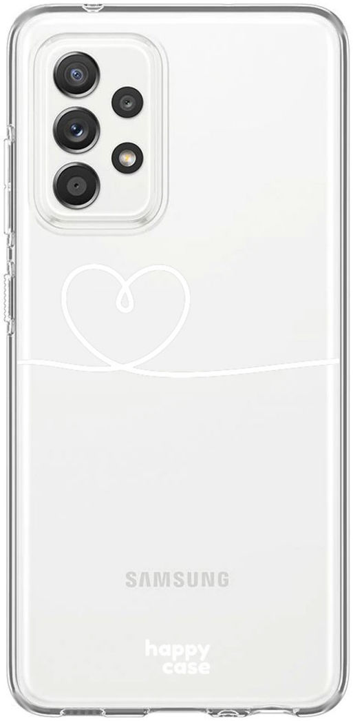 HappyCase Samsung Galaxy A52 / A52S Hoesje Flexibel TPU Hartje afbeelding 10