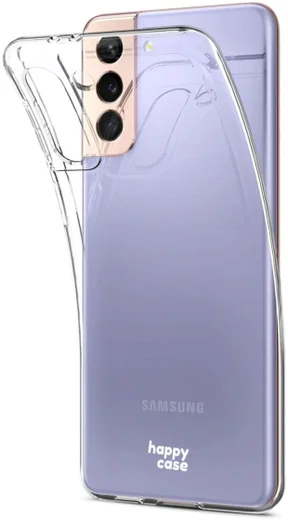 HappyCase Samsung Galaxy S21 Hoesje Flexibel TPU Clear Print afbeelding 4