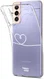 HappyCase Samsung Galaxy S21 Hoesje Flexibel TPU Hartje Print afbeelding 5