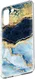 HappyCase Samsung S21 Plus Hoesje Flexibel TPU Blauw Marmer Print afbeelding 7