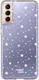 HappyCase Samsung S21 Plus Hoesje Flexibel TPU Sterretjes Print afbeelding 1