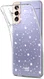 HappyCase Samsung S21 Plus Hoesje Flexibel TPU Sterretjes Print afbeelding 2