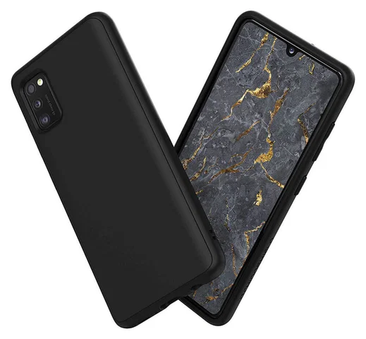 RhinoShield SolidSuit Samsung Galaxy A42 Hoesje Classic Zwart afbeelding 3