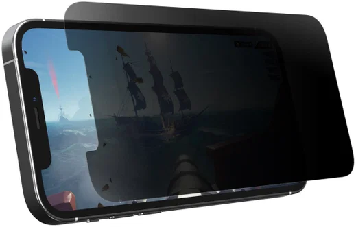 OtterBox Gaming Series iPhone 12/12 Pro Screenprotector Privacy Glass afbeelding 1
