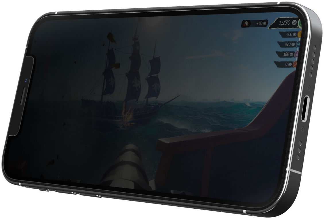 OtterBox Gaming Series iPhone 12/12 Pro Screenprotector Privacy Glass afbeelding 4