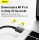Baseus Superior Series USB-C naar Apple Lightning PD 20W 1 Meter Zwart afbeelding 4