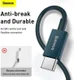 Baseus Superior Series USB-C naar Apple Lightning PD 20W 1 Meter Blauw afbeelding 4