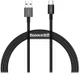 Baseus Superior Series USB-A naar USB-C Kabel 66 Watt 1 Meter Zwart afbeelding 2