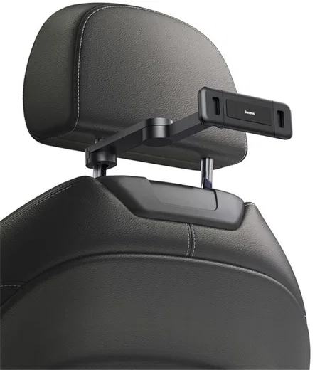 Baseus Verstelbare Tablet/Smartphone Houder Hoofdsteun voor in de Auto afbeelding 1