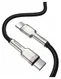 Baseus Cafule Series USB-C naar USB-C Kabel Metaal 100W 1m Zwart afbeelding 1