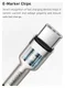 Baseus Cafule Series USB-C naar USB-C Kabel Metaal 100W 1m Zwart afbeelding 8