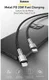 Baseus Cafule Series USB-C naar Apple Lightning Kabel 20W 25cm Zwart afbeelding 3