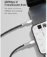 Baseus Cafule Series USB-C naar Apple Lightning Kabel PD 20W 2m Zwart afbeelding 12