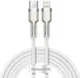 Baseus Cafule Series USB-C naar Apple Lightning Kabel PD 20W 2m Wit afbeelding 1