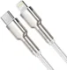 Baseus Cafule Series USB-C naar Apple Lightning Kabel PD 20W 2m Wit afbeelding 2