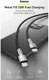 Baseus Cafule Series USB-C naar Apple Lightning Kabel PD 20W 2m Wit afbeelding 3