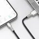 Baseus Cafule Series USB-A naar Lightning Kabel 2 Meter Metaal Zwart afbeelding 7