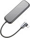 Baseus USB-C / USB / HDMI Hub 60W 5 Poorten voor Laptop/MacBook Grijs afbeelding 5