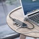 Baseus USB-C / USB / HDMI Hub 60W 5 Poorten voor Laptop/MacBook Grijs afbeelding 2