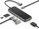 Baseus USB-C / USB / HDMI / SD 7-in-1 Hub voor Laptop/MacBook Grijs afbeelding 1