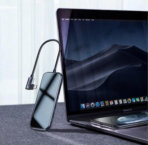 Baseus USB-C / USB / HDMI / SD 7-in-1 Hub voor Laptop/MacBook Grijs afbeelding 9