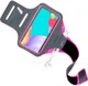 Mobiparts Comfort Fit Armband Samsung A52 / A52S Sporthoesje Roze afbeelding 2