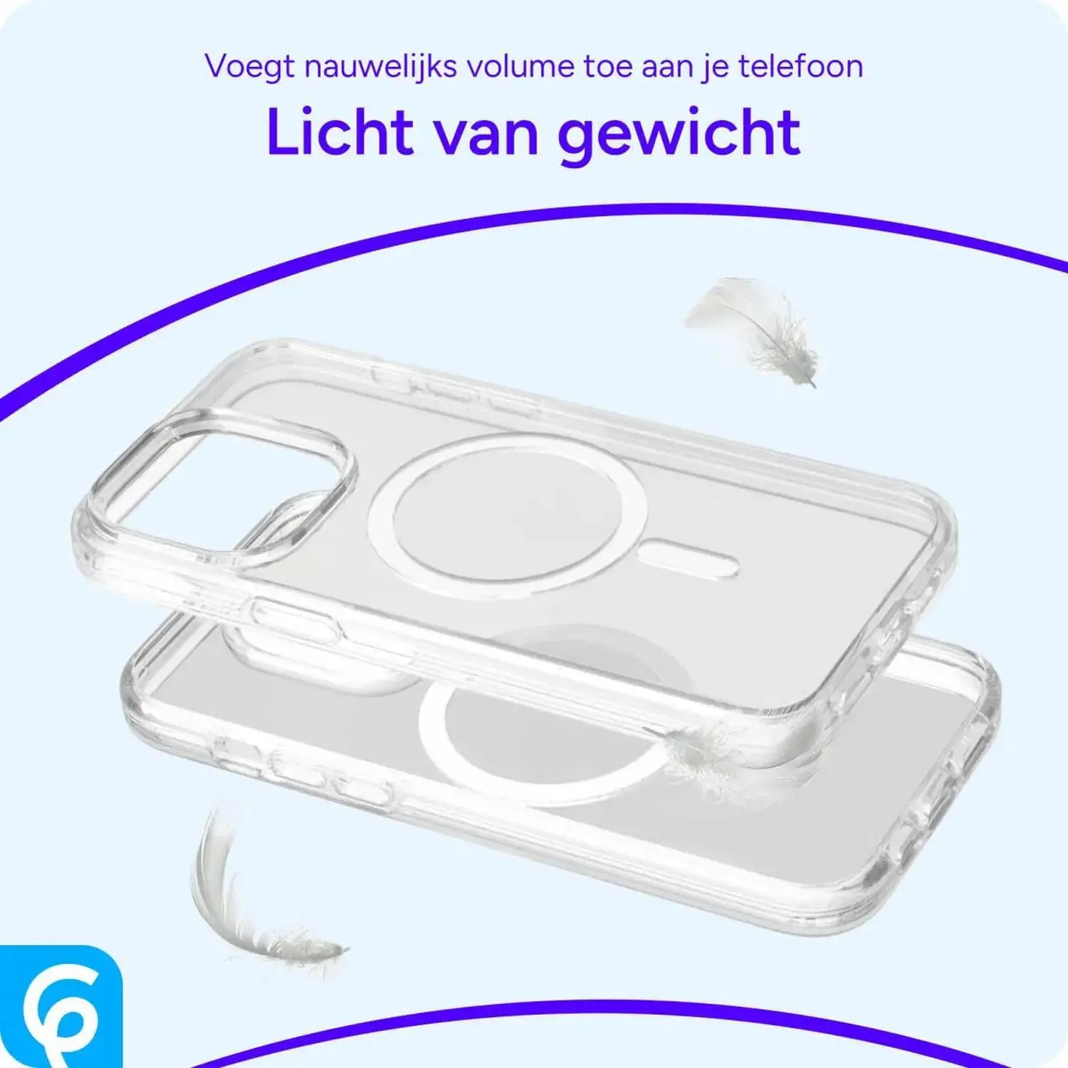 Apple iPhone 12 / 12 Pro Hoesje MagSafe Dun TPU Back Cover Transparant afbeelding 11