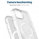 Apple iPhone 12 Pro Max Hoesje MagSafe Dun TPU Back Cover Transparant afbeelding 11
