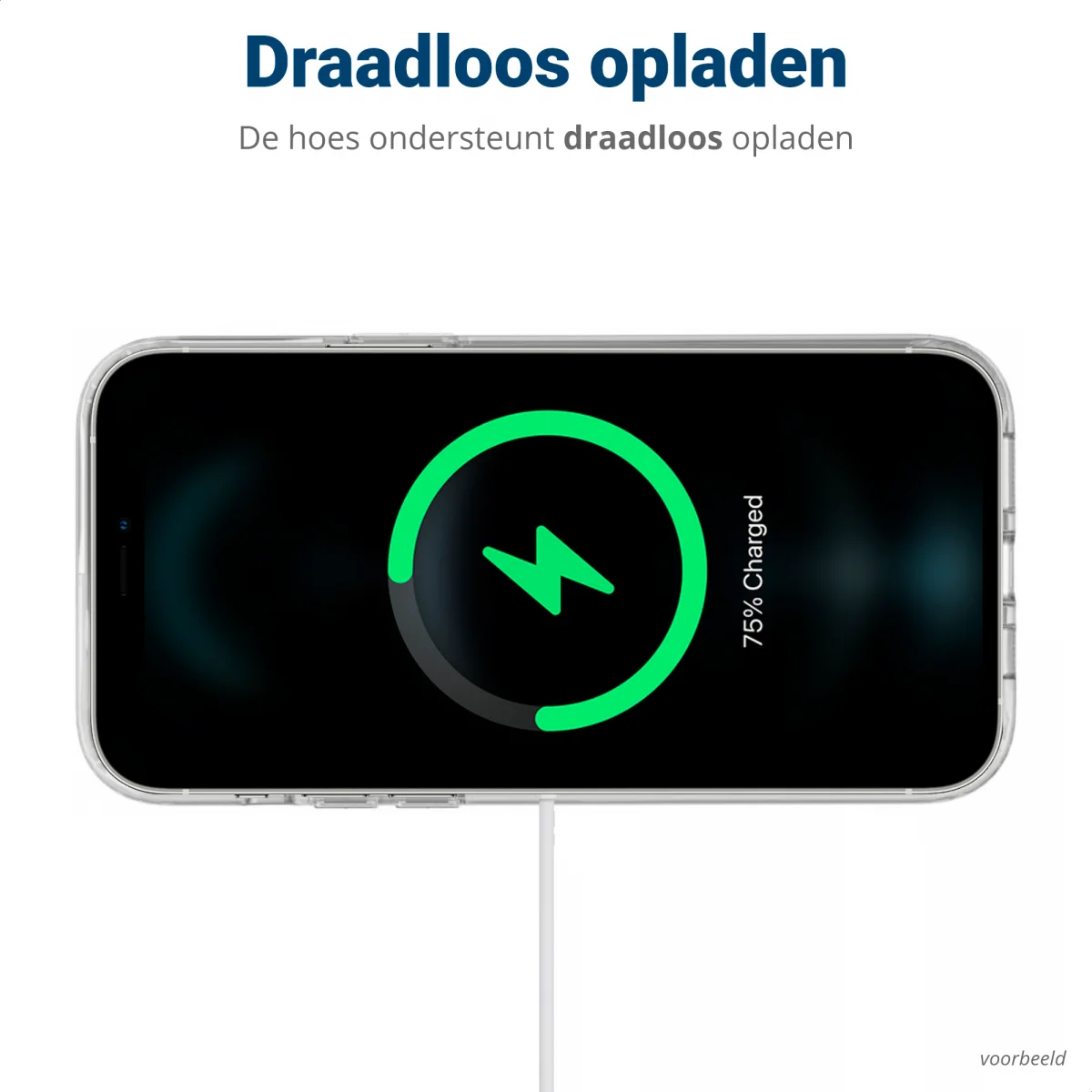 Apple iPhone 12 Pro Max Hoesje voor MagSafe Dun TPU Transparant afbeelding 7