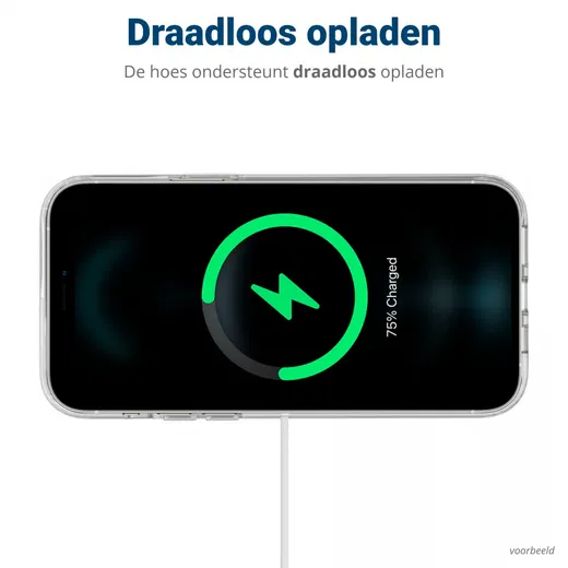 Apple iPhone 12 Pro Max Hoesje voor MagSafe Dun TPU Transparant afbeelding 7
