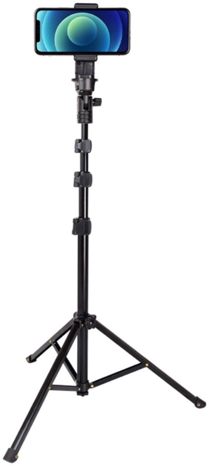 Uitschuifbare Tripod Stand / Selfie Stick voor Smartphones tot 6 Inch afbeelding 1