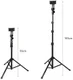 Uitschuifbare Tripod Stand / Selfie Stick voor Smartphones tot 6 Inch afbeelding 6