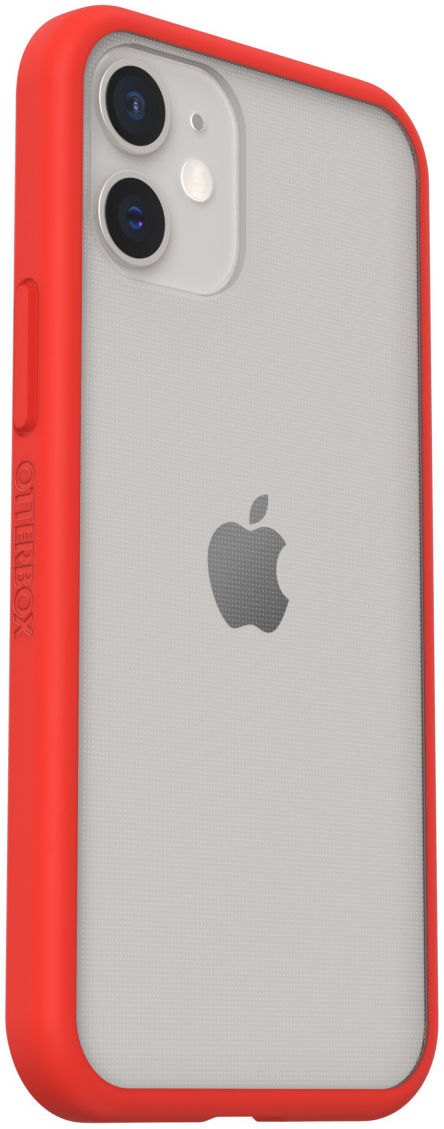 OtterBox React Apple iPhone 12 Mini Hoesje Transparant Rood afbeelding 5