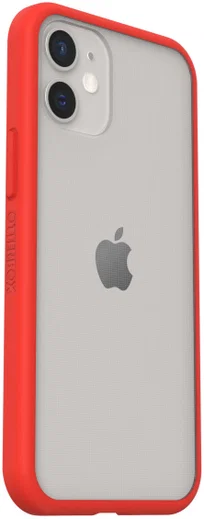 OtterBox React Apple iPhone 12 Mini Hoesje Transparant Rood afbeelding 5
