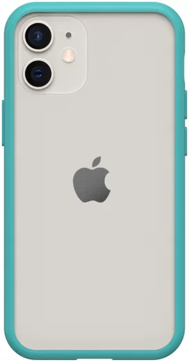 OtterBox React Apple iPhone 12 Mini Hoesje Transparant Blauw afbeelding 2