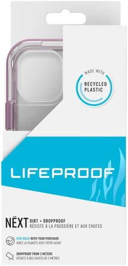 LifeProof Next Apple iPhone 12 Mini Hoesje Transparant/Paars afbeelding 13