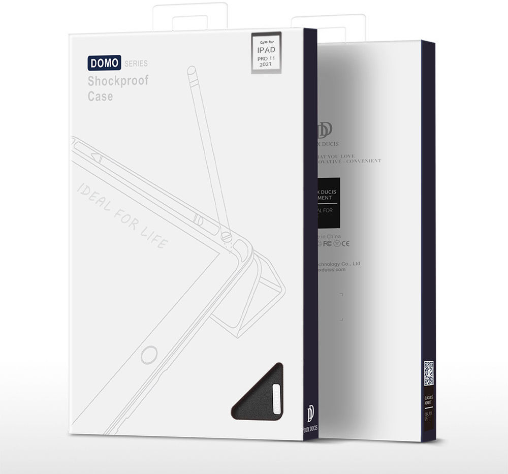 Dux Ducis Domo Apple iPad Pro 11 (2021) Hoes Tri-Fold Book Case Zwart afbeelding 13