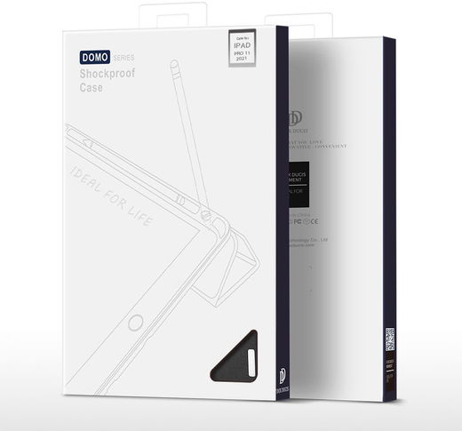 Dux Ducis Domo Apple iPad Pro 11 (2021) Hoes Tri-Fold Book Case Zwart afbeelding 13