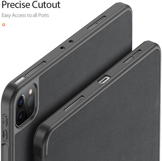 Dux Ducis Domo Apple iPad Pro 11 (2021) Hoes Tri-Fold Book Case Zwart afbeelding 8
