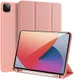 Dux Ducis Domo Apple iPad Pro 12.9 2021 Hoes Tri-Fold Book Case Roze afbeelding 1