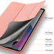 Dux Ducis Domo Apple iPad Pro 12.9 2021 Hoes Tri-Fold Book Case Roze afbeelding 10